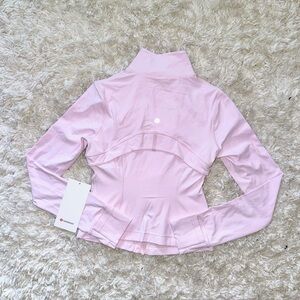 Blissful Pink Define Cropped Jacket Nulu Lululemon